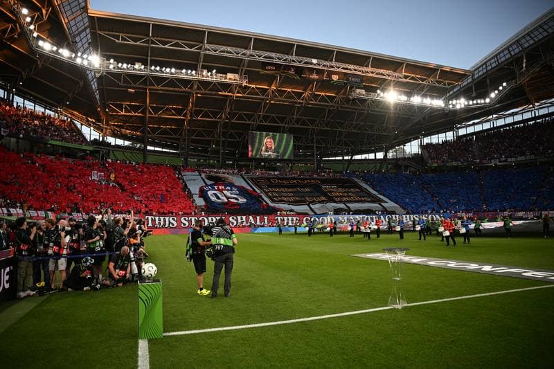 Football. UEFA Conference League Final. Crystal Palace - Rayo Vallecano. 27.05.2026