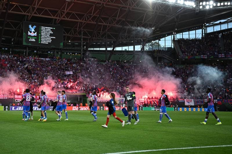 Football. UEFA Conference League Final. Crystal Palace - Rayo Vallecano. 27.05.2026