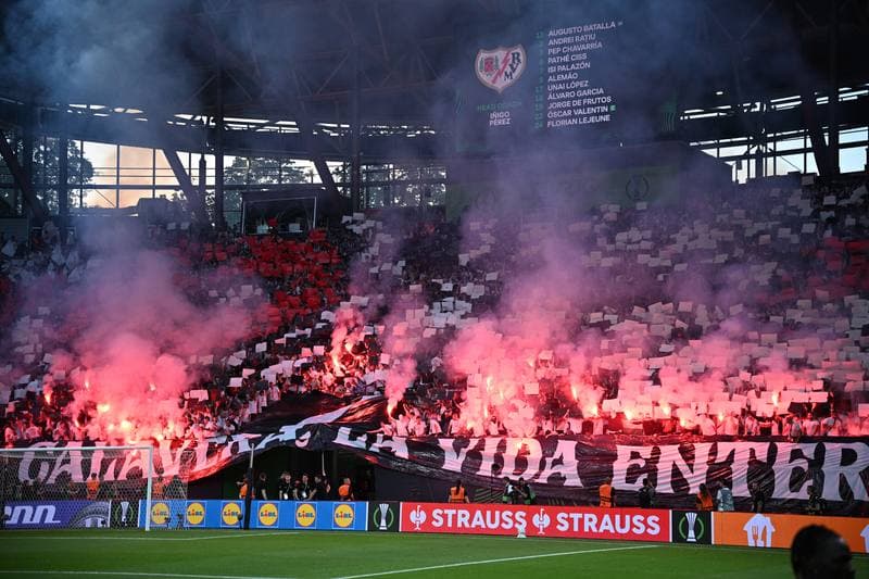 Football. UEFA Conference League Final. Crystal Palace - Rayo Vallecano. 27.05.2026