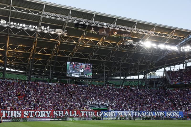 Football. UEFA Conference League Final. Crystal Palace - Rayo Vallecano. 27.05.2026