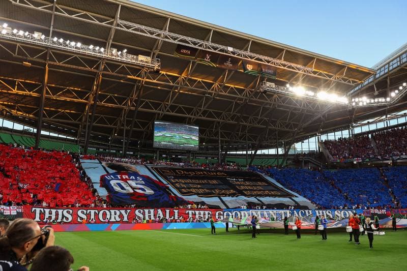 Football. UEFA Conference League Final. Crystal Palace - Rayo Vallecano. 27.05.2026