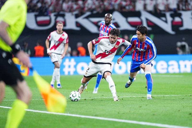 Football. UEFA Conference League Final. Crystal Palace - Rayo Vallecano. 27.05.2026