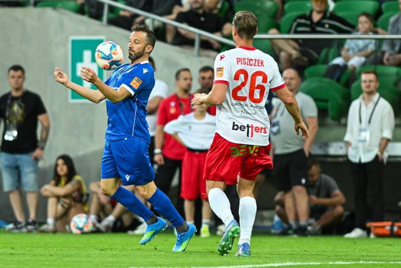 Football. Betclic 1 Liga. Slask Wroclaw - Pogon Grodzisk Mazowiecki. 24.05.2026
