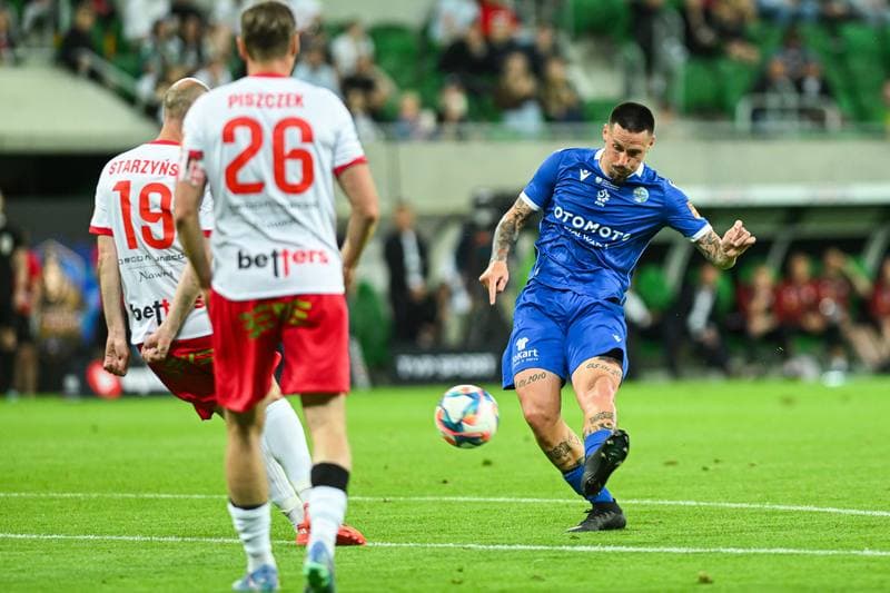 Football. Betclic 1 Liga. Slask Wroclaw - Pogon Grodzisk Mazowiecki. 24.05.2026
