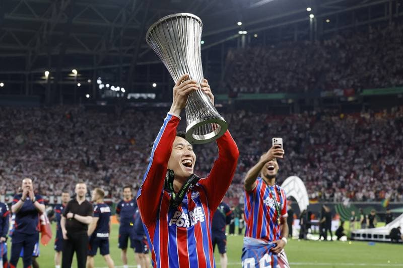 Football. UEFA Conference League Final. Crystal Palace - Rayo Vallecano. 27.05.2026