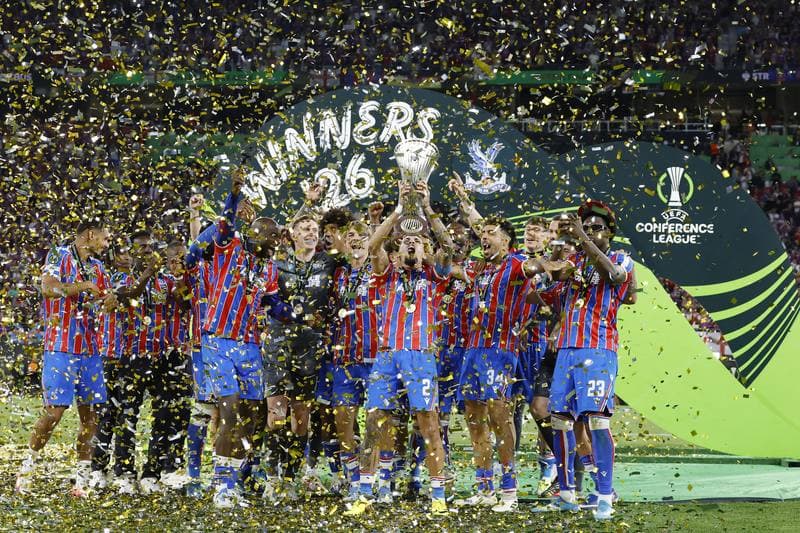 Football. UEFA Conference League Final. Crystal Palace - Rayo Vallecano. 27.05.2026