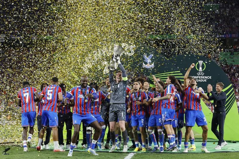 Football. UEFA Conference League Final. Crystal Palace - Rayo Vallecano. 27.05.2026
