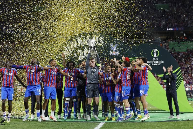 Football. UEFA Conference League Final. Crystal Palace - Rayo Vallecano. 27.05.2026
