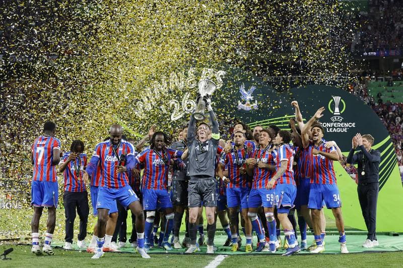 Football. UEFA Conference League Final. Crystal Palace - Rayo Vallecano. 27.05.2026