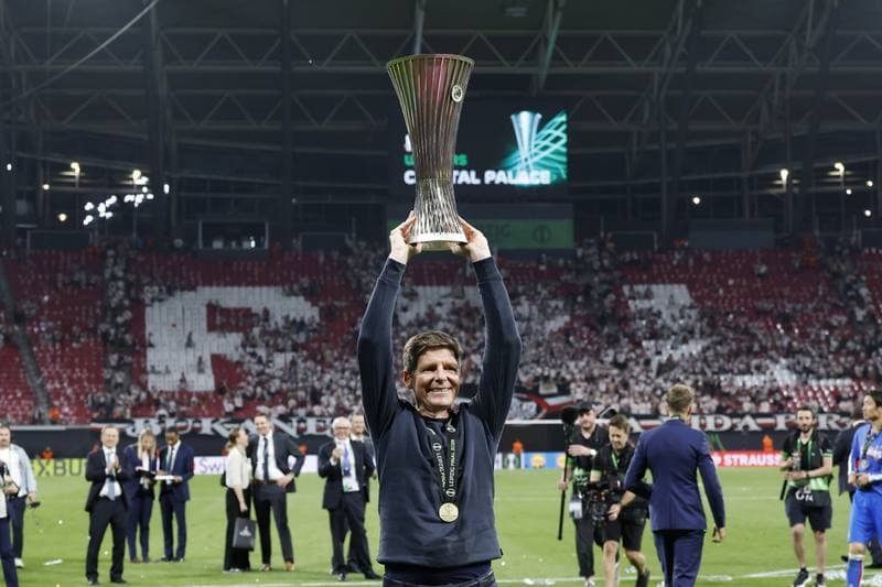 Football. UEFA Conference League Final. Crystal Palace - Rayo Vallecano. 27.05.2026
