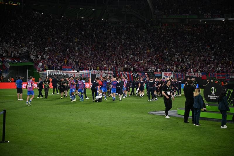 Football. UEFA Conference League Final. Crystal Palace - Rayo Vallecano. 27.05.2026