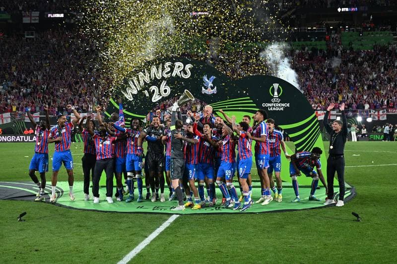 Football. UEFA Conference League Final. Crystal Palace - Rayo Vallecano. 27.05.2026