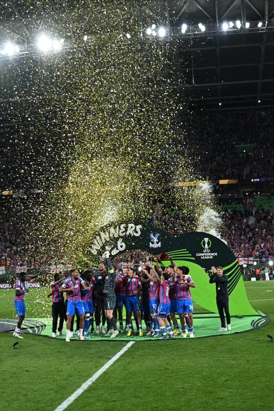 Football. UEFA Conference League Final. Crystal Palace - Rayo Vallecano. 27.05.2026
