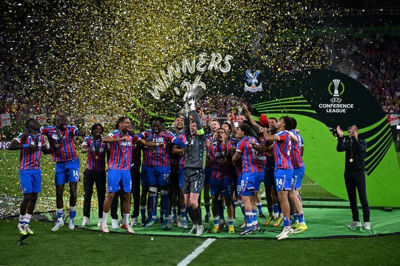 Football. UEFA Conference League Final. Crystal Palace - Rayo Vallecano. 27.05.2026