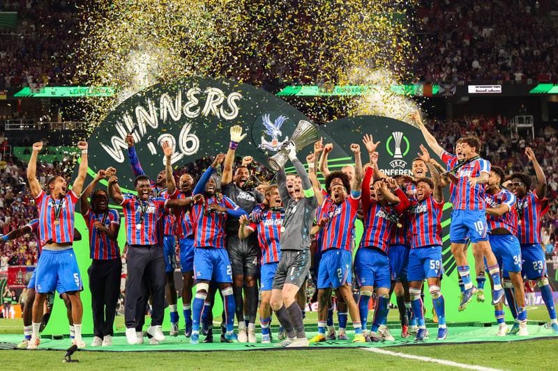 Football. UEFA Conference League Final. Crystal Palace - Rayo Vallecano. 27.05.2026