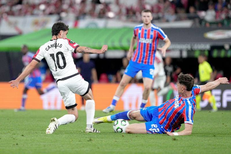 Football. UEFA Conference League Final. Crystal Palace - Rayo Vallecano. 27.05.2026