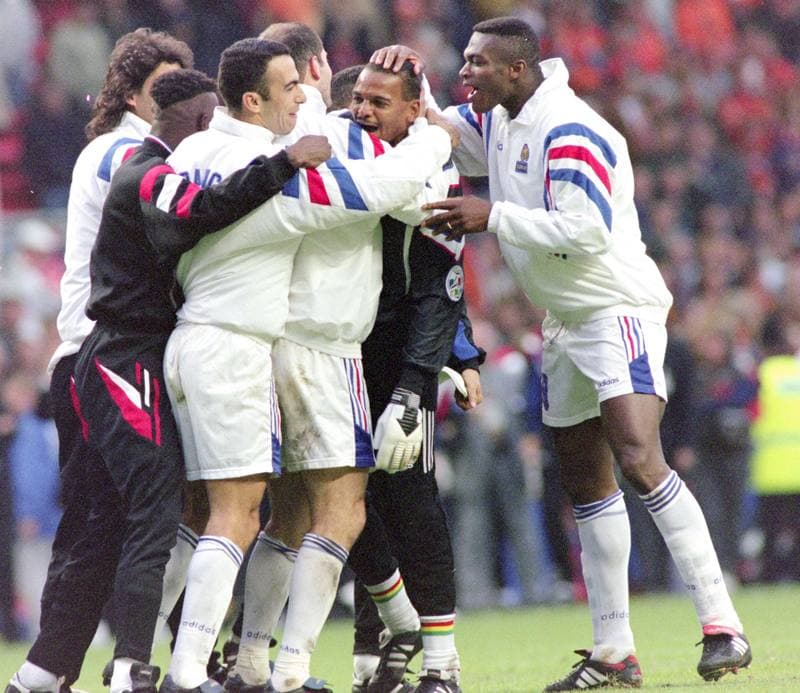 Football. UEFA EURO 1996. France - Netherlands. 22.06.1996