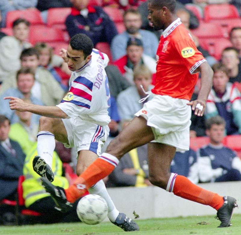 Football. UEFA EURO 1996. France - Netherlands. 22.06.1996