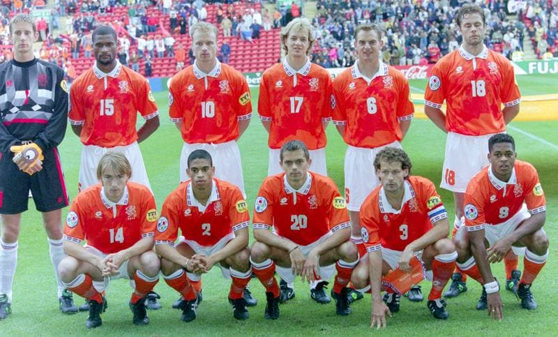 Football. UEFA EURO 1996. France - Netherlands. 22.06.1996