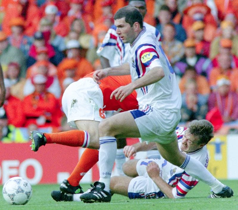 Football. UEFA EURO 1996. France - Netherlands. 22.06.1996