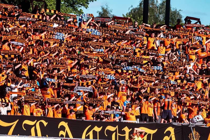 Football. Betclic 1. Liga. Chrobry Glogow - LKS Lodz. 28.05.2026