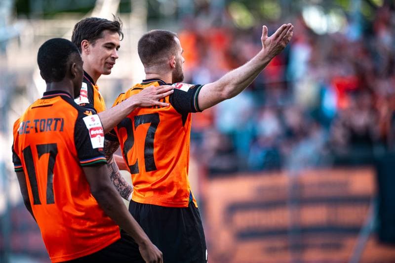 Football. Betclic 1. Liga. Chrobry Glogow - LKS Lodz. 28.05.2026