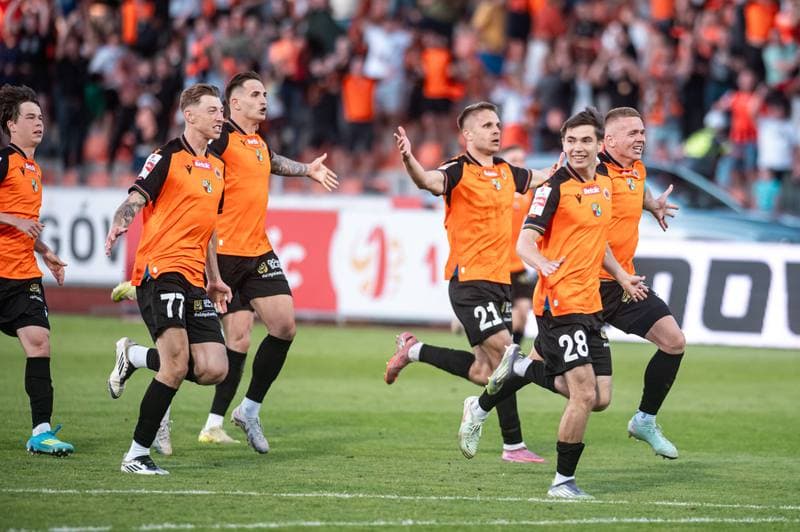 Football. Betclic 1. Liga. Chrobry Glogow - LKS Lodz. 28.05.2026