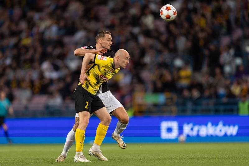 Football. Betclic I Liga. KS Wieczysta Krakow - Polonia Warszawa. 28.05.2026