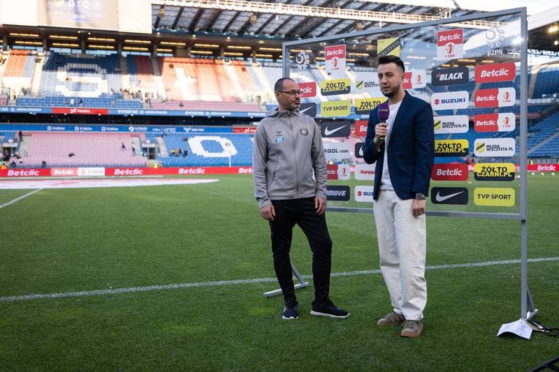Football. Betclic I Liga. KS Wieczysta Krakow - Polonia Warszawa. 28.05.2026