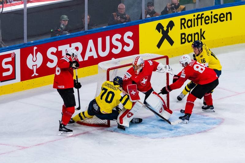Ice Hockey. IIHF Ice Hockey World Championship. Switzerland - Sweden. 28.05.2026