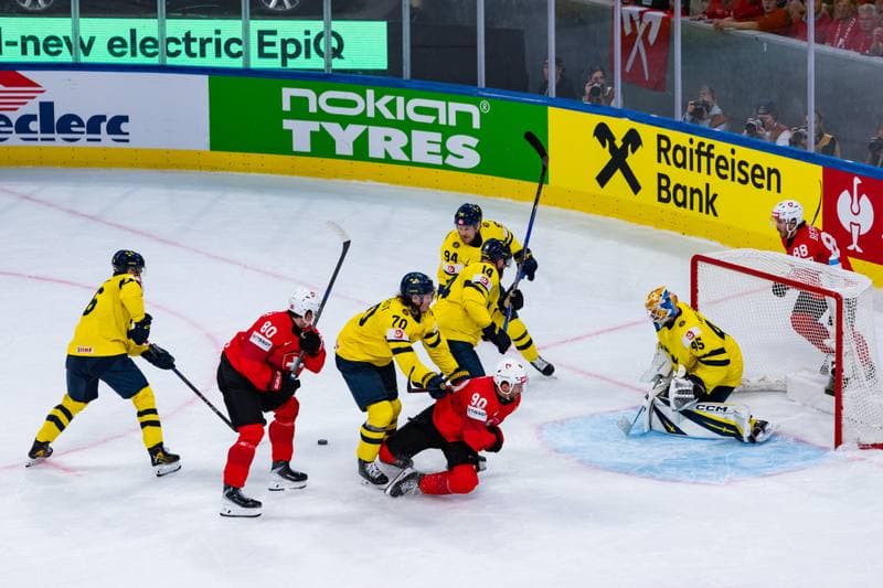 Ice Hockey. IIHF Ice Hockey World Championship. Switzerland - Sweden. 28.05.2026