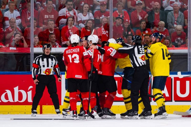Ice Hockey. IIHF Ice Hockey World Championship. Switzerland - Sweden. 28.05.2026
