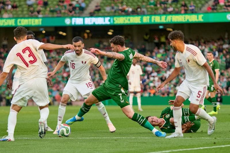 Football. International Friendly. Ireland - Qatar. 28.05.2026