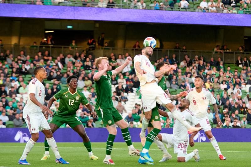 Football. International Friendly. Ireland - Qatar. 28.05.2026