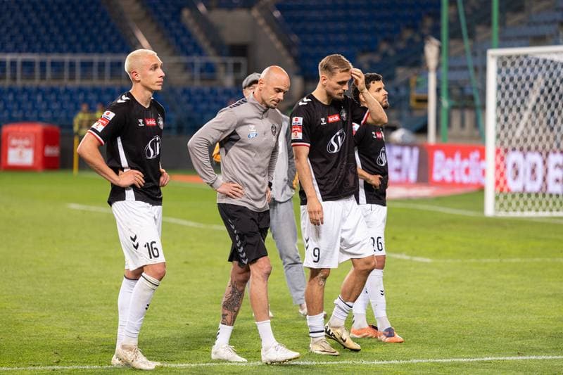 Football. Betclic I Liga. KS Wieczysta Krakow - Polonia Warszawa. 28.05.2026
