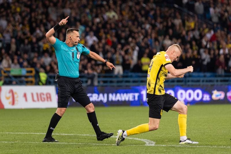Football. Betclic I Liga. KS Wieczysta Krakow - Polonia Warszawa. 28.05.2026