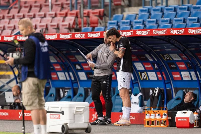 Football. Betclic I Liga. KS Wieczysta Krakow - Polonia Warszawa. 28.05.2026