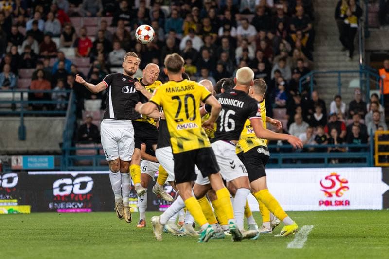 Football. Betclic I Liga. KS Wieczysta Krakow - Polonia Warszawa. 28.05.2026