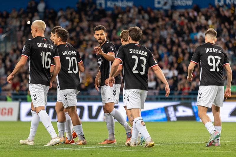 Football. Betclic I Liga. KS Wieczysta Krakow - Polonia Warszawa. 28.05.2026