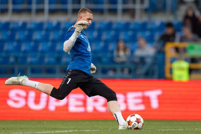 Football. Betclic I Liga. KS Wieczysta Krakow - Polonia Warszawa. 28.05.2026