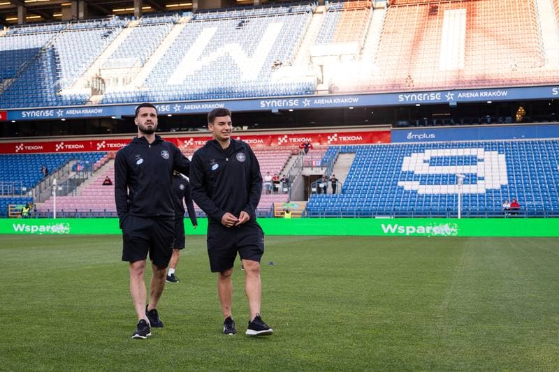 Football. Betclic I Liga. KS Wieczysta Krakow - Polonia Warszawa. 28.05.2026