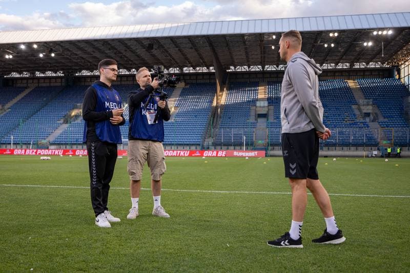 Football. Betclic I Liga. KS Wieczysta Krakow - Polonia Warszawa. 28.05.2026