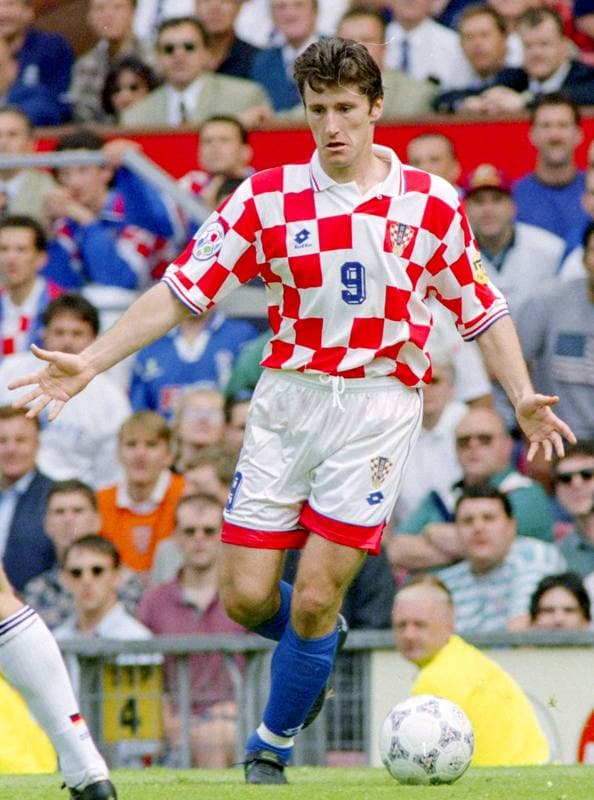 Football. UEFA EURO 1996. Germany - Croatia. 23.06.1996