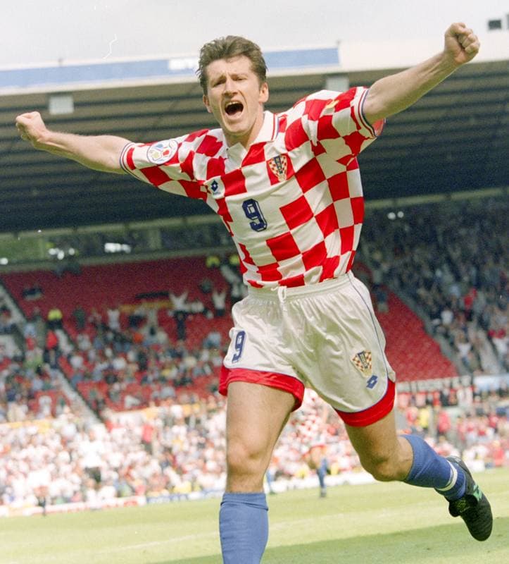 Football. UEFA EURO 1996. Germany - Croatia. 23.06.1996