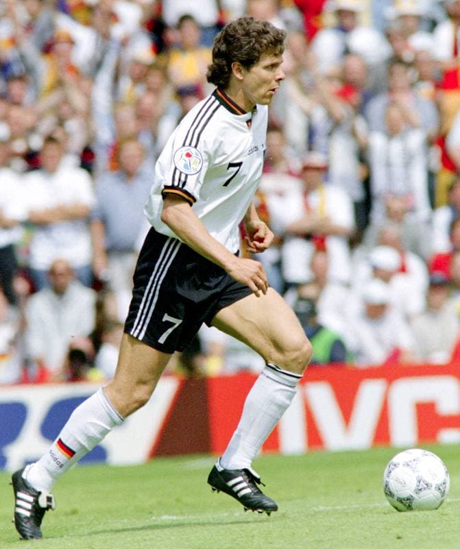 Football. UEFA EURO 1996. Germany - Croatia. 23.06.1996