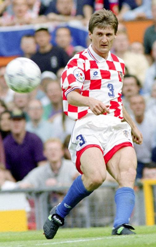 Football. UEFA EURO 1996. Germany - Croatia. 23.06.1996