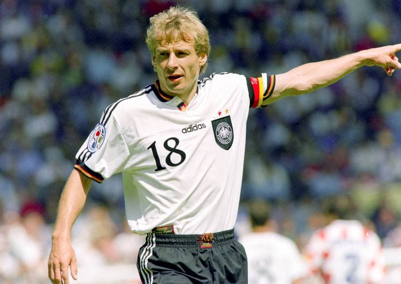 Football. UEFA EURO 1996. Germany - Croatia. 23.06.1996