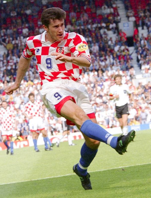 Football. UEFA EURO 1996. Germany - Croatia. 23.06.1996