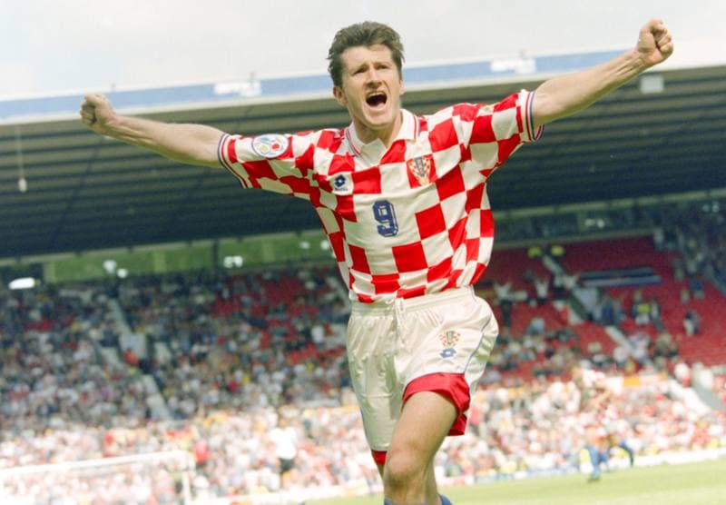 Football. UEFA EURO 1996. Germany - Croatia. 23.06.1996