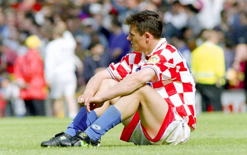 Football. UEFA EURO 1996. Germany - Croatia. 23.06.1996